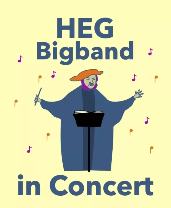 Bigband-Plakat-Konzert