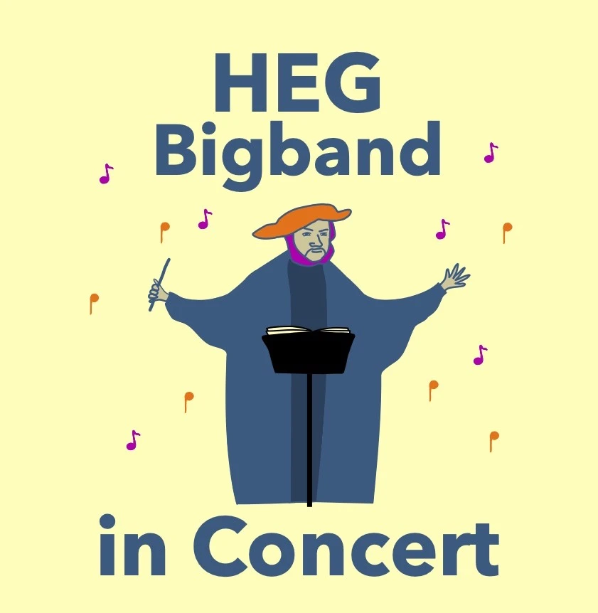 Bigband-Plakat-Konzert