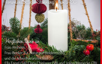 Vorweihnachtliche Stimmung am HEG