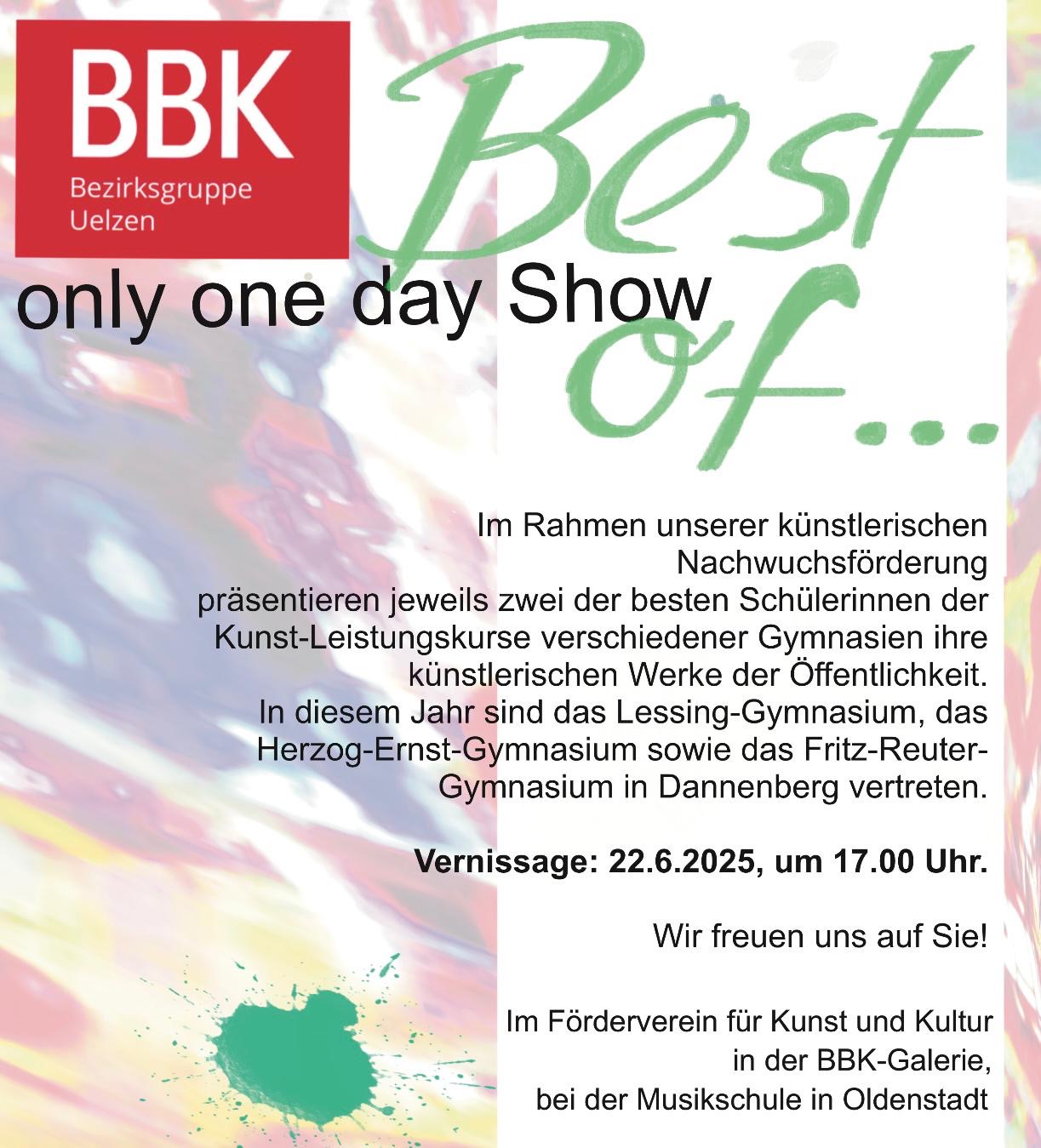 Best of… Schülerinnen des HEG stellen in der BBK-Galerie aus
