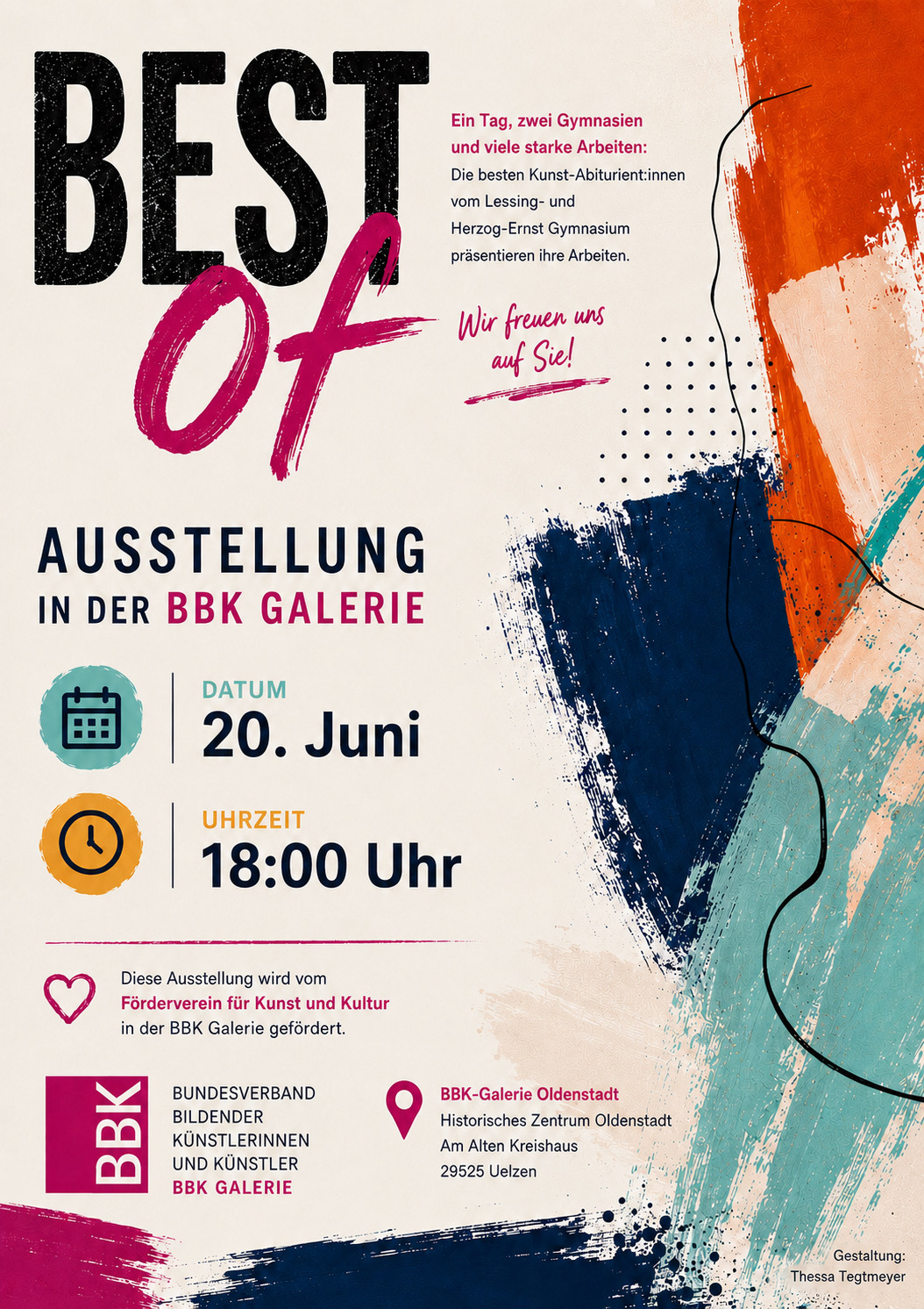 Best-of-Ausstellung – Ein Tag, zwei Gymnasien und viele starke Arbeiten Best-of-Ausstellung – Ein Tag, zwei Gymnasien und viele starke Arbeiten