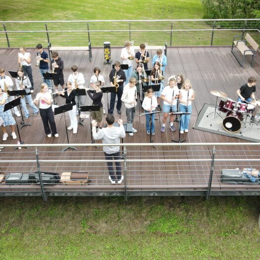 Das HEG beim Picknick im Park